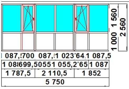 Остекление шестиметрового балкона от потолка до пола, без обшивки, система: Schmitz, заполнения: 24 4х16х4 (ст/п 24), SP24 (сэндвич 24 мм) ООО «АБЕЛИЯ»