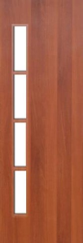 Дверь межкомнатная, ламинированная. Дверь: каркас выполнен из соснового без сучкового бруска, внутри сотовый заполнитель, покрытие финишная пленка (произв-во Германия). Покрытие финишная пленка (произво -во Германия). Размеры дверных полотен 600, 700, 8 Добрые Окна торгово-монтажная компания